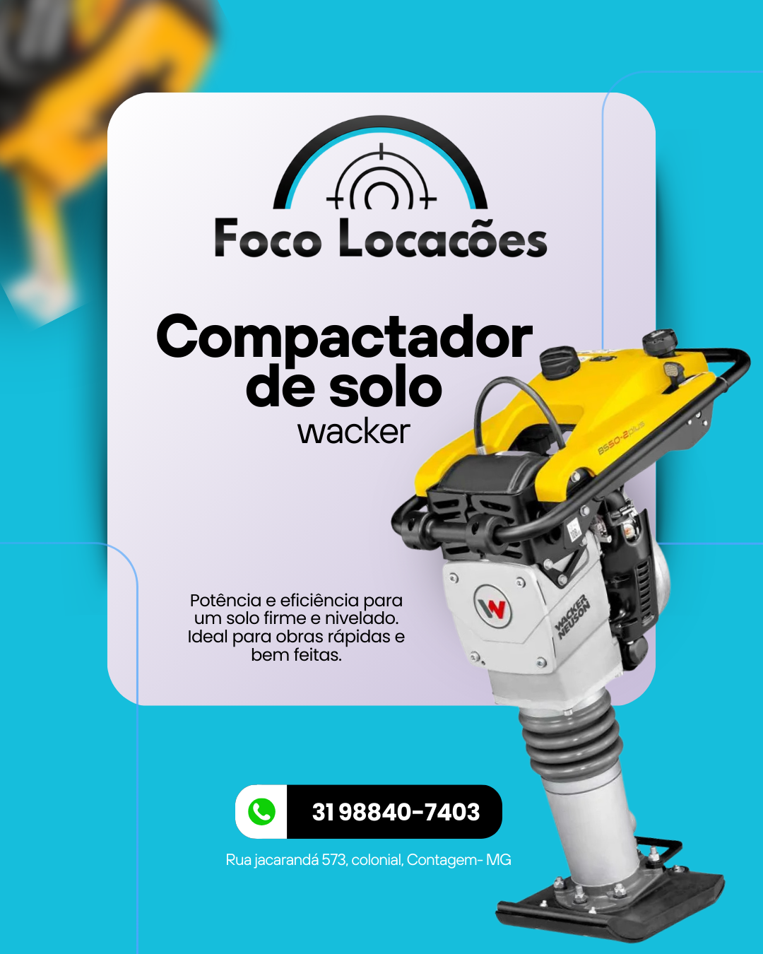Compactador de solo Wacker