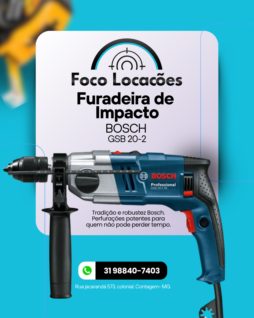 Furadeira de Impacto Bosch GSB 20-2