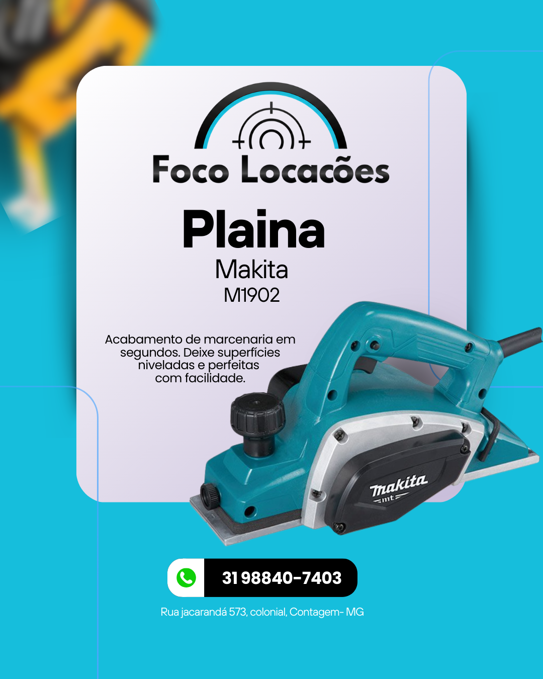 Plaina Makita M1902