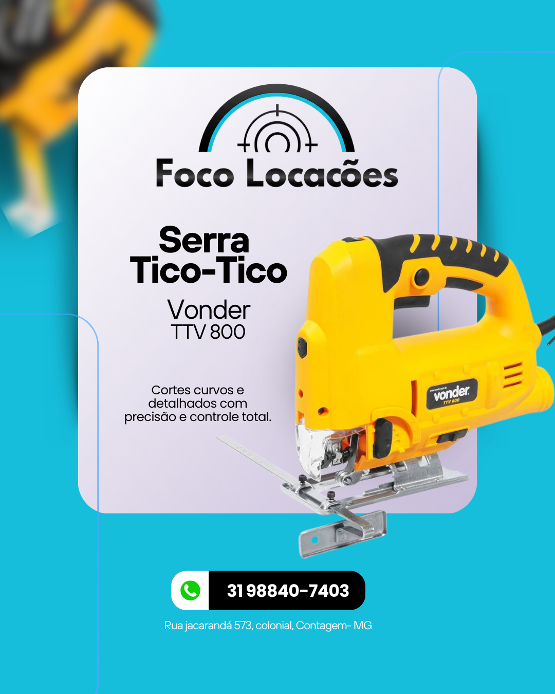 Serra Tico-Tico Vonder TTV 800